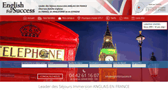 Desktop Screenshot of englishforsuccess.fr